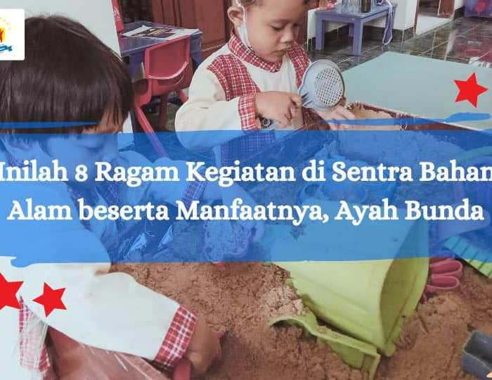 kegiatan di sentra bahan alam