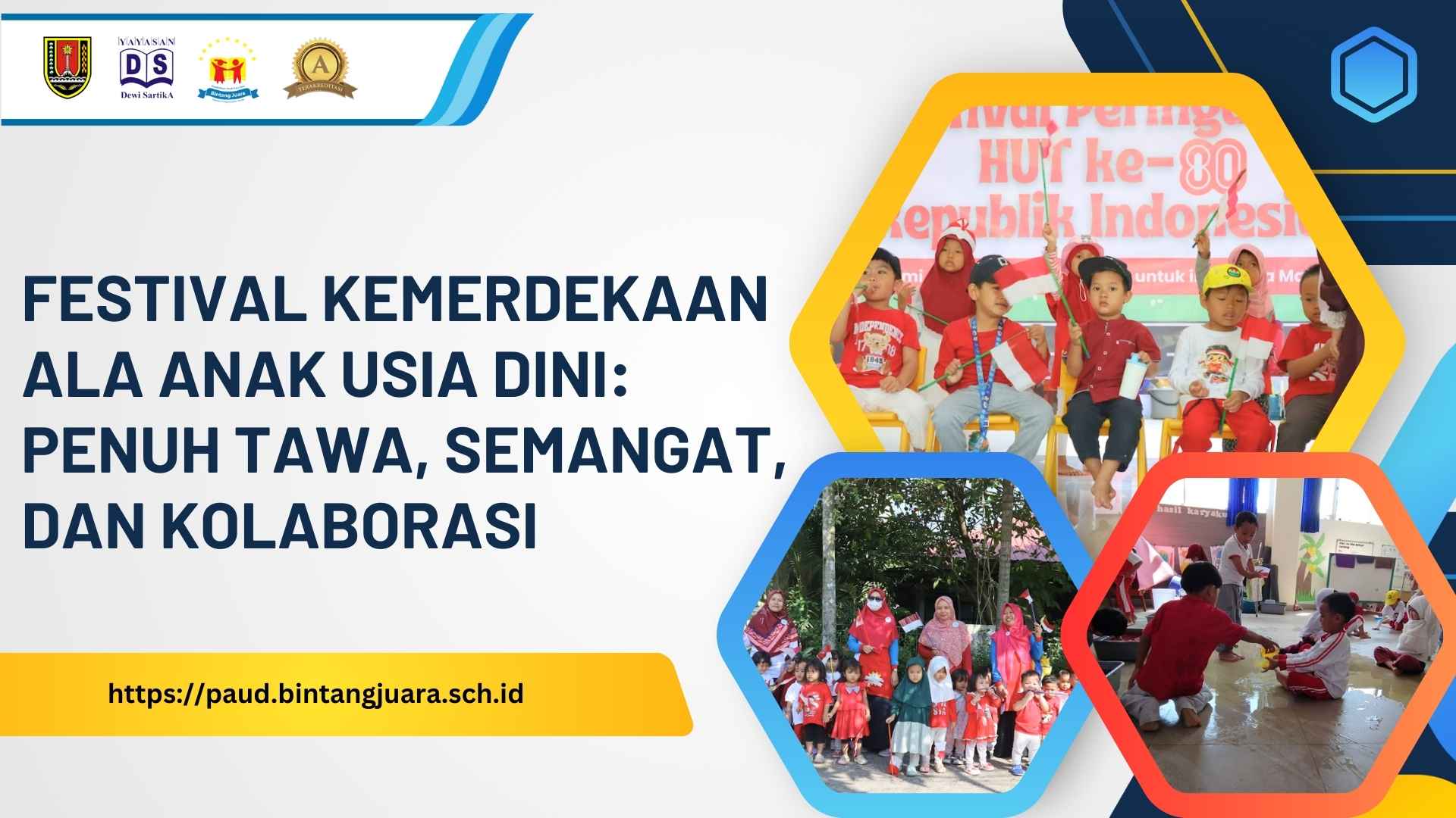 festival kemerdekaan ala anak usia dini