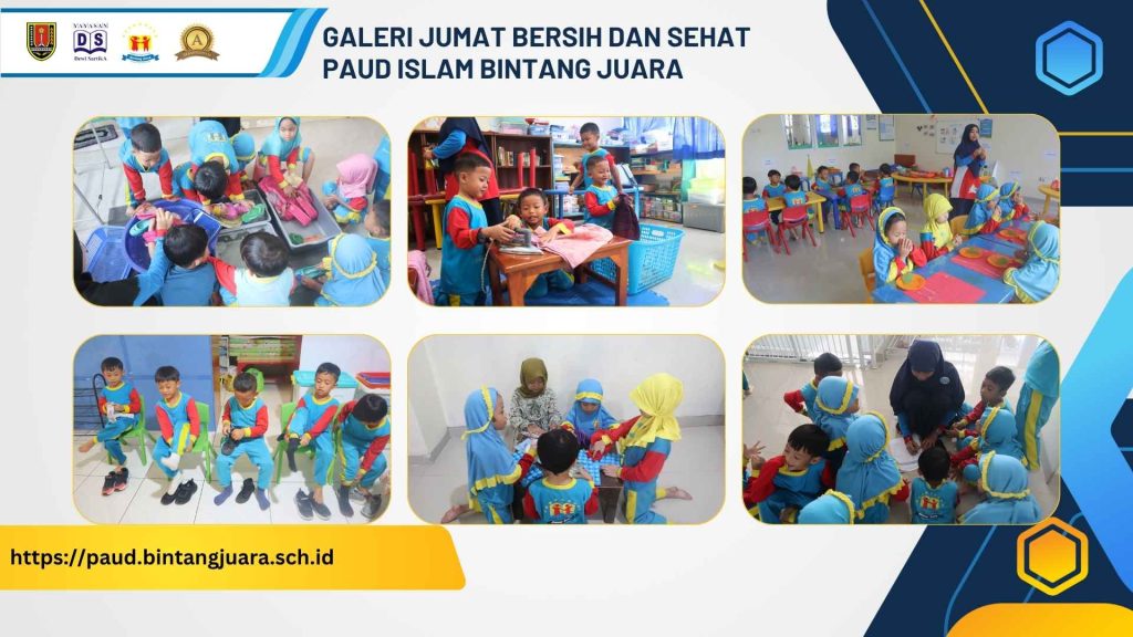 galeri jumat bersih dan sehat PAUD Islam Bintang Juara