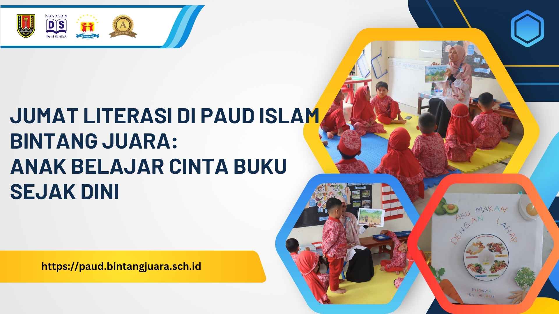 jumat literasi di paud islam bintang juara