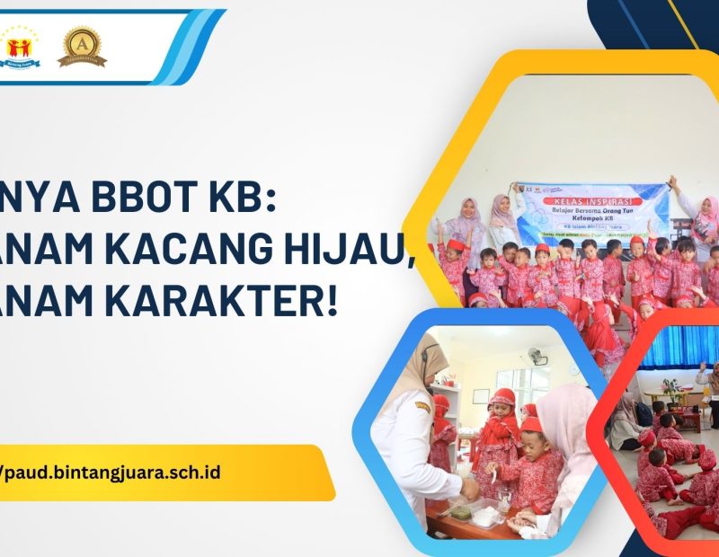 BBOT KB menanam kacang hijau