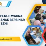 imanjinasi anak bersinar di sentra seni