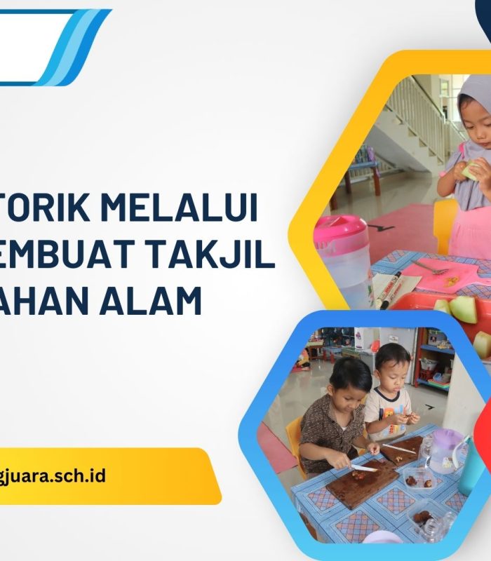 melatih motorik melalui kegiatan membuat takjil