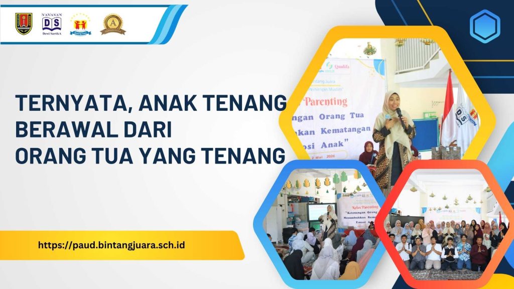 anak tenang berawal dari orang tua yang tenang
