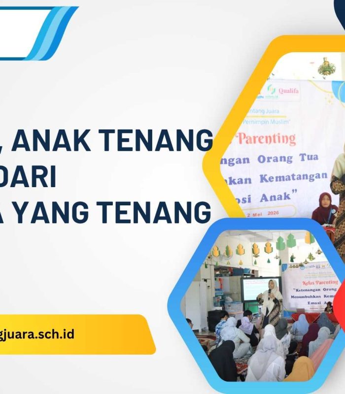 anak tenang berawal dari orang tua yang tenang