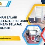 guru paud belajar thoharoh