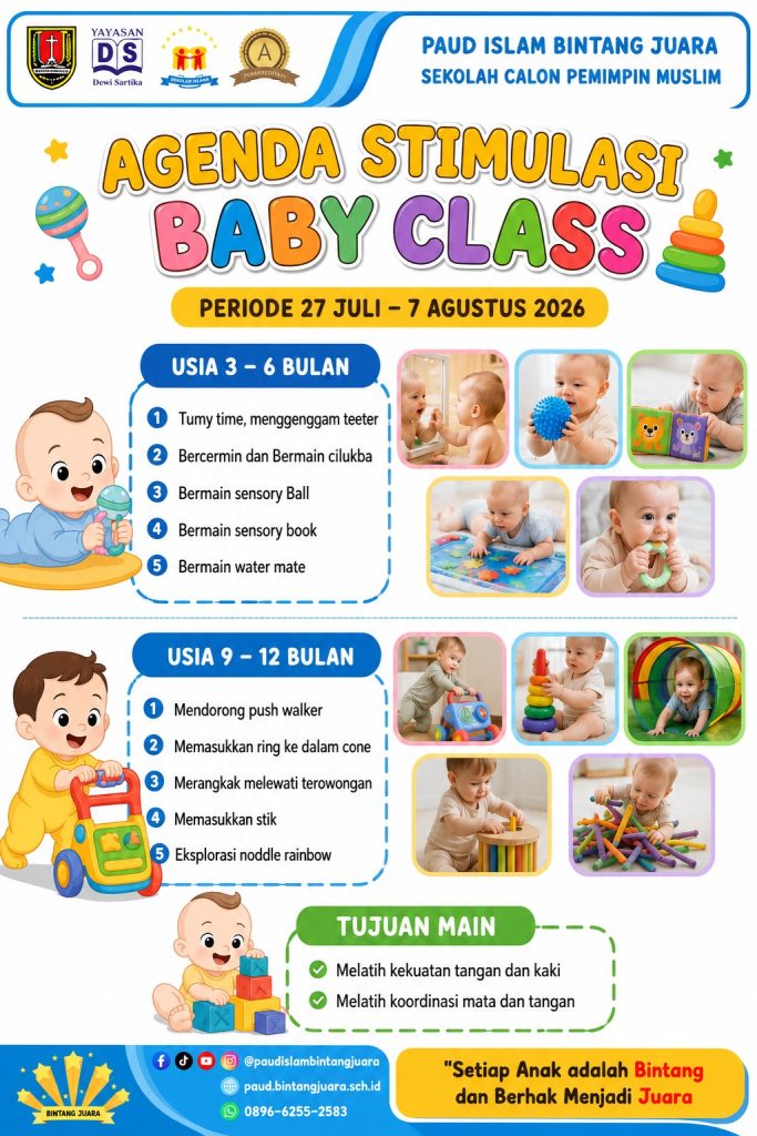 stimulasi baby class