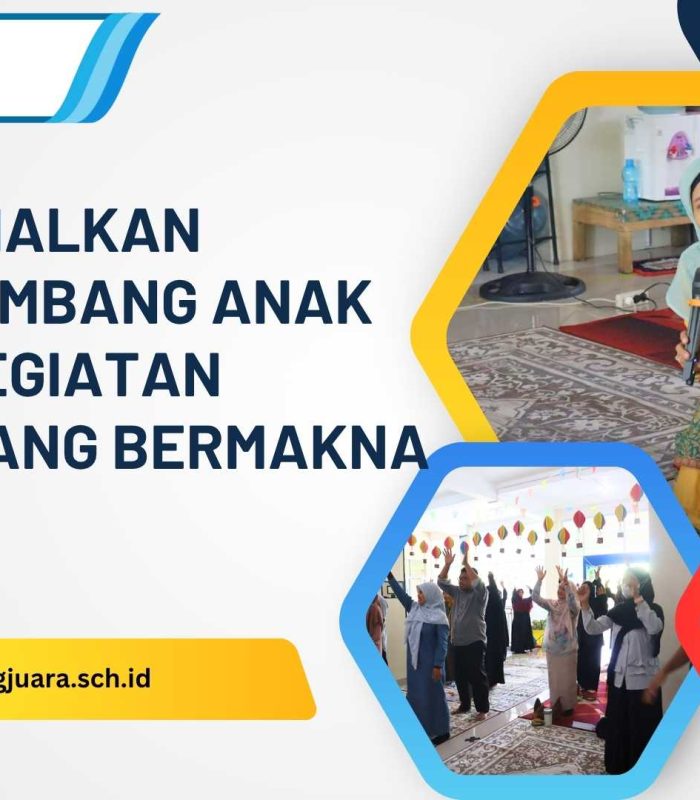 mengoptimalkan tumbuh kembang anak melalui kegiatan bermain yang bermakna