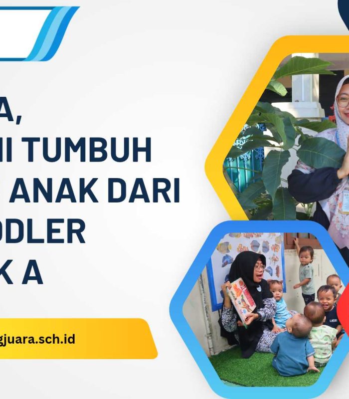 Miss Ekka menemani tumbuh kembang anak dari baby toddler hingga tk a