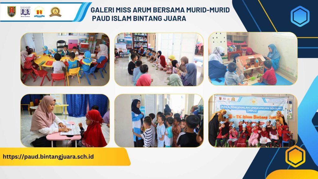 galeri Miss Arum bersama murid PAUD Islam Bintang Juara