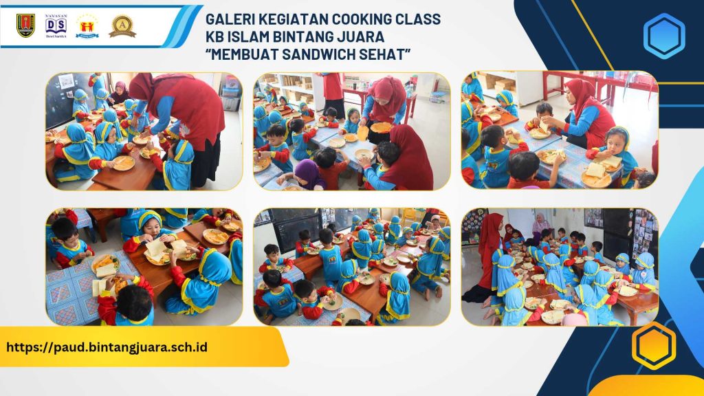 galeri kegiatan cooking class KB Islam Bintang Juara