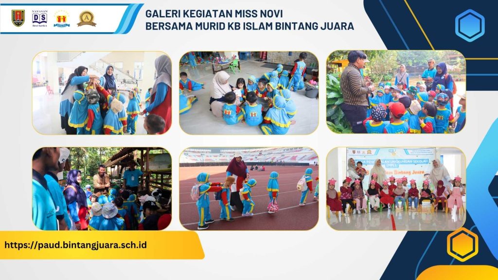 galeri kegiatan miss Novi bersama murid KB Islam Bintang Juara